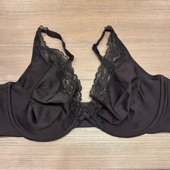 Soma Lace Trim Plunge Bra - Picture 1 of 7